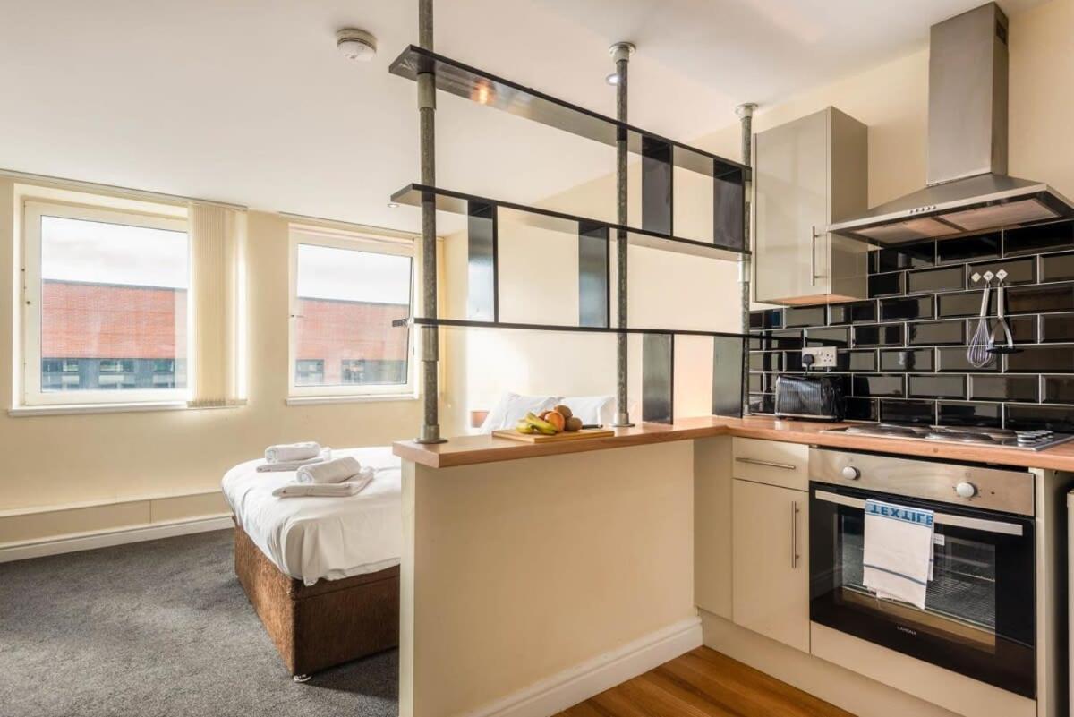 Modern & Bright Budget Studio In Central Doncaster Apartment Luaran gambar