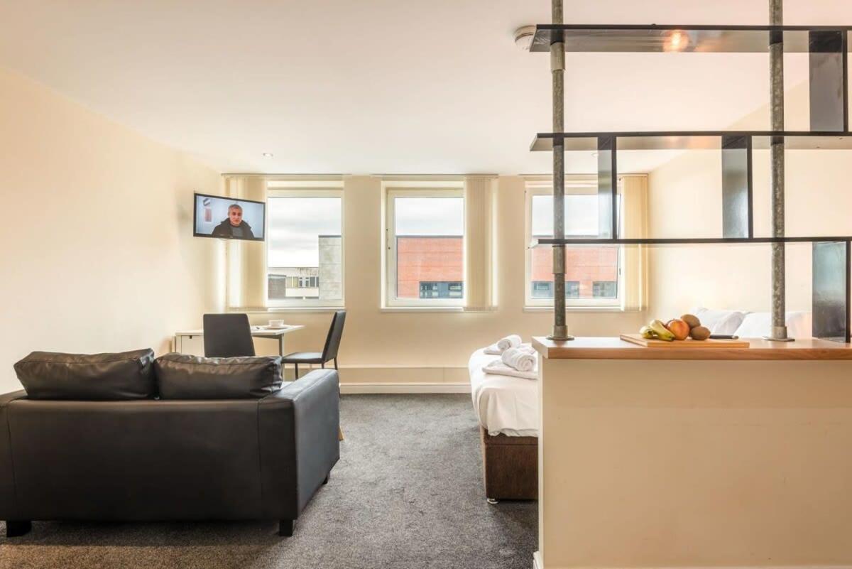 Modern & Bright Budget Studio In Central Doncaster Apartment Luaran gambar