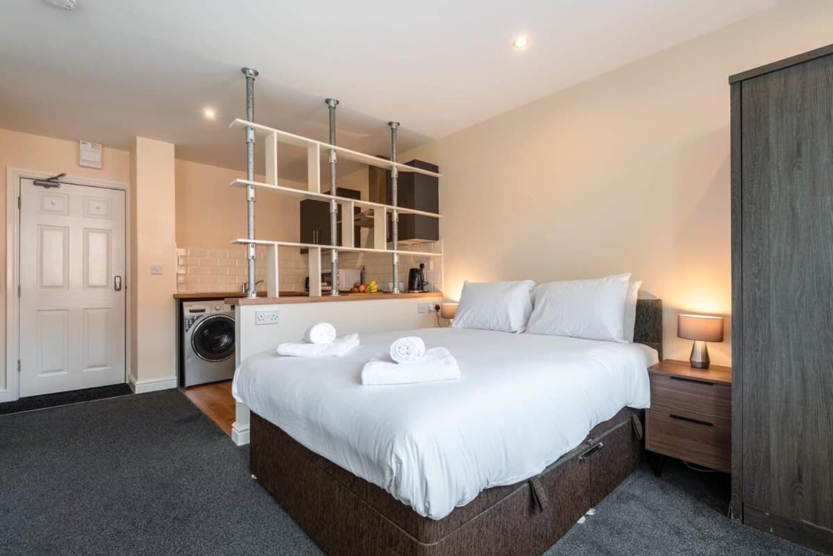 Modern & Bright Budget Studio In Central Doncaster Apartment Luaran gambar
