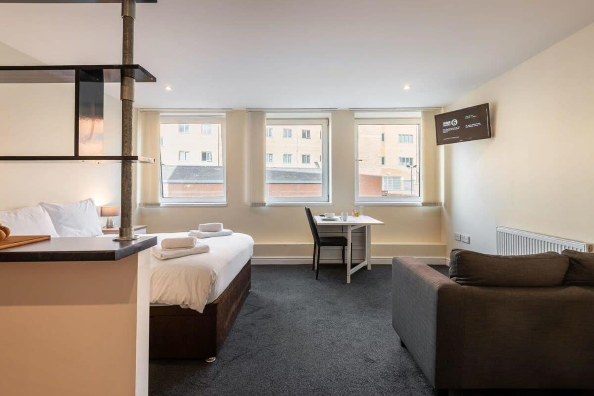 Modern & Bright Budget Studio In Central Doncaster Apartment Luaran gambar