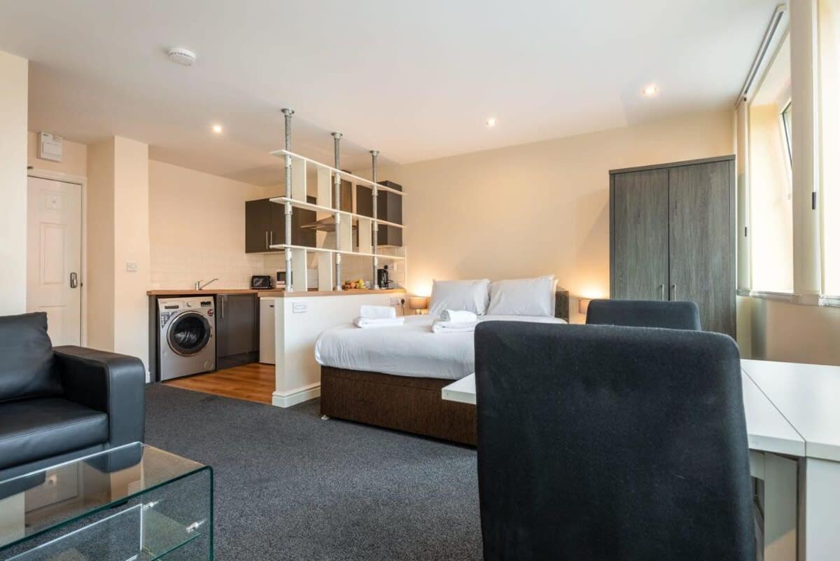 Modern & Bright Budget Studio In Central Doncaster Apartment Luaran gambar