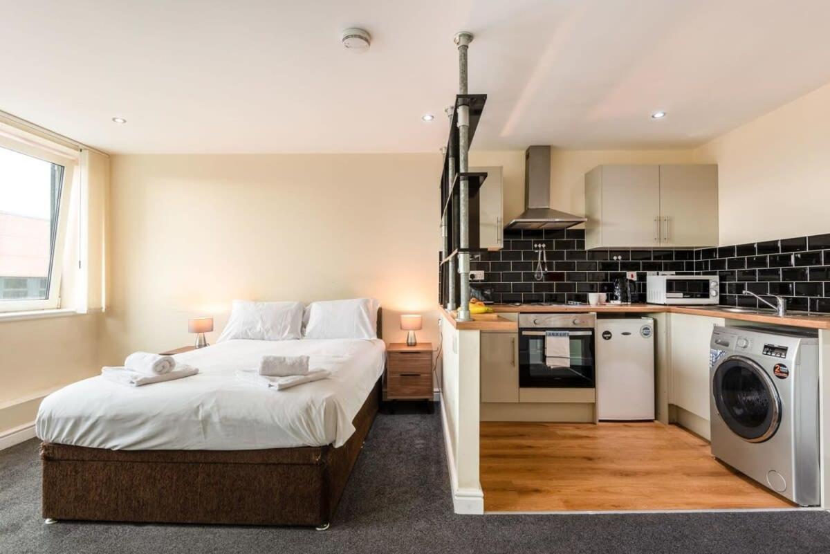 Modern & Bright Budget Studio In Central Doncaster Apartment Luaran gambar